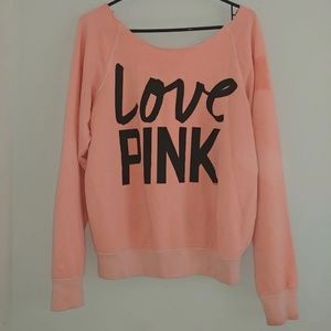 Victorias Secret PINK "Love Pink" Sweatshirt
